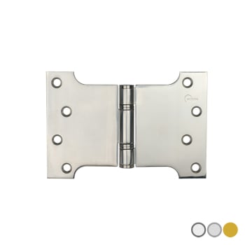 4inch x 4inch x 6inch (101.6 x 100.4 x 152.6mm) Thrust Bearing Parliament Hinge 4inch x 4inch x 6inch (101.6 x 100.4 x 152.6mm) Thrust Bearing Parliament Hinge